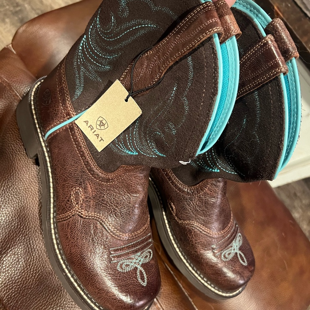 Ariat Fatbaby Heritage Dapper Western Boot Size 10 NWT